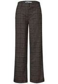 High Waist Straigt Leg Hose im Casual Fit