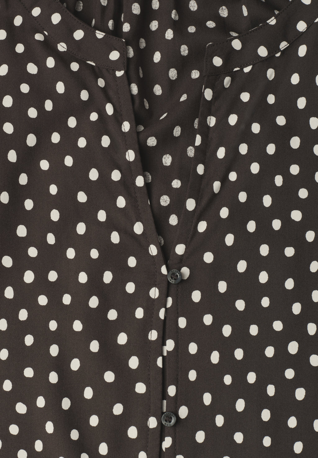 3/4-Arm Bluse mit Split Neck und Print