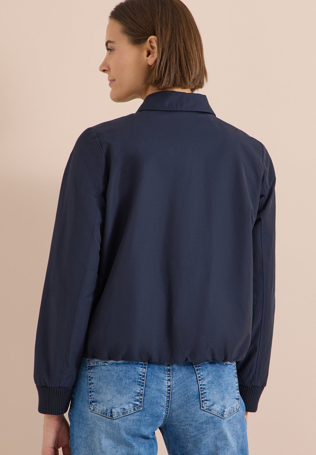 Blouson mit Hemdblusenkragen
