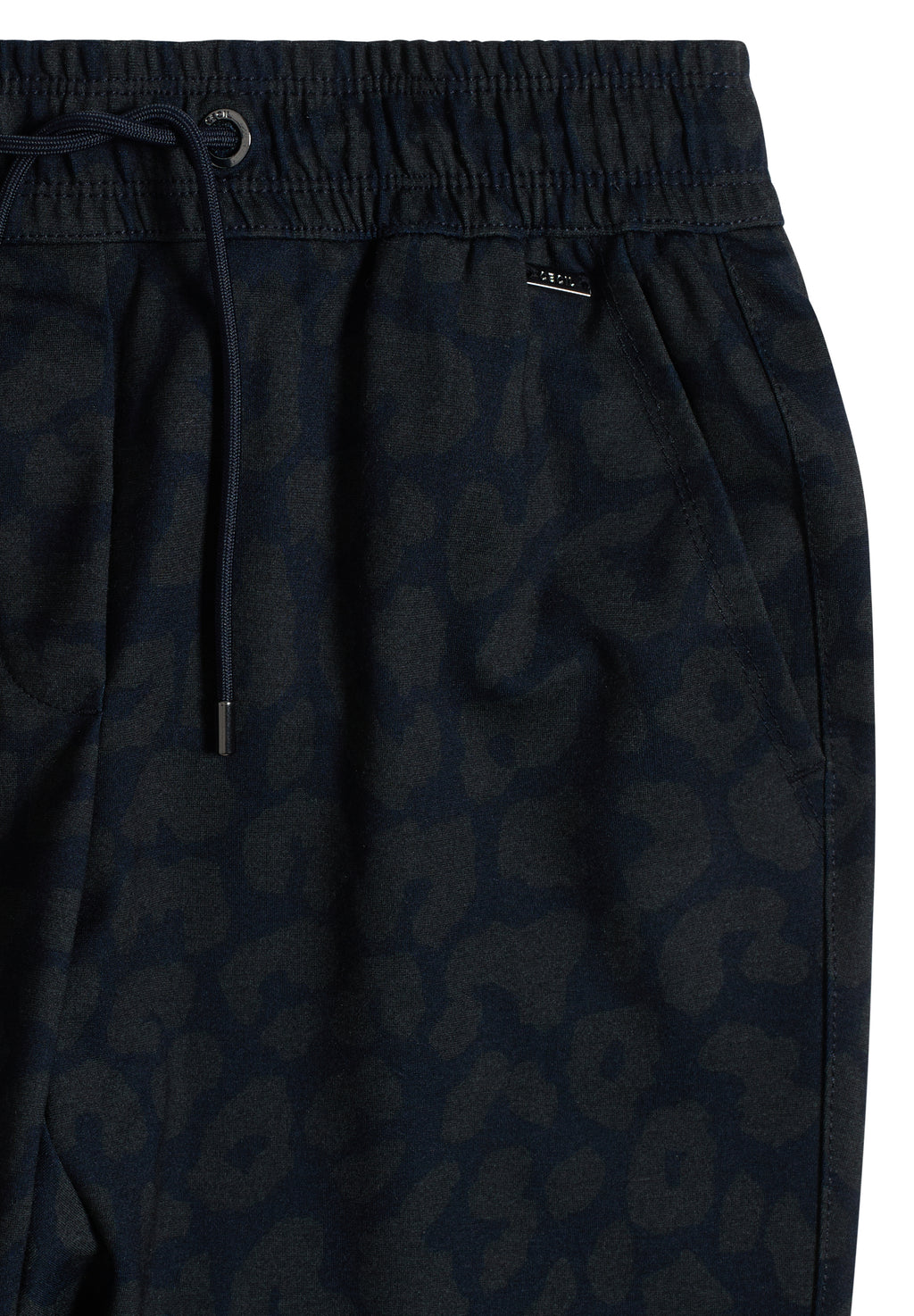 Mid Waist Slim Leg Hose im Casual Fit