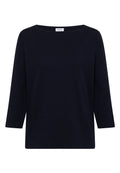 Basic Shirt mit U-Boot-Ausschnitt