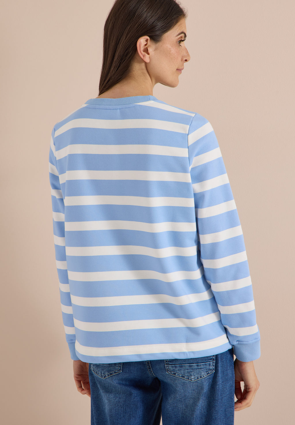 Sweatshirt mit Rundhals und Tunnelzug