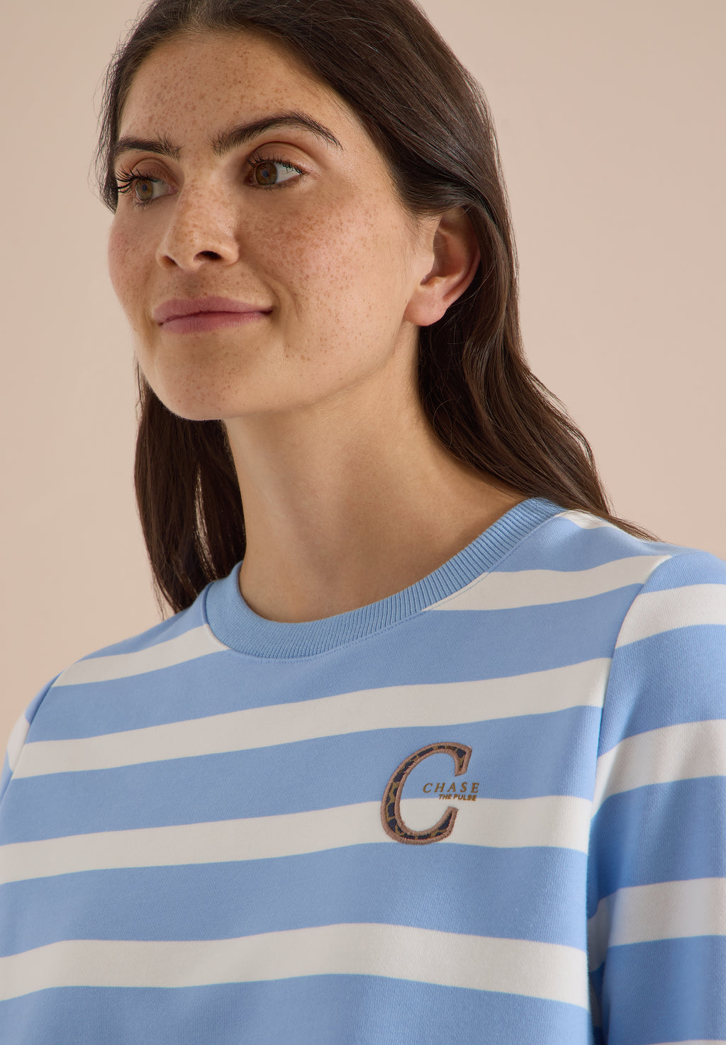 Sweatshirt mit Rundhals und Tunnelzug