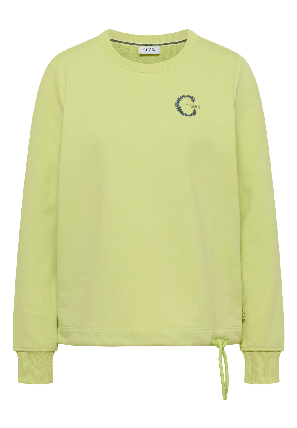 Sweatshirt mit Rundhals und Tunnelzug