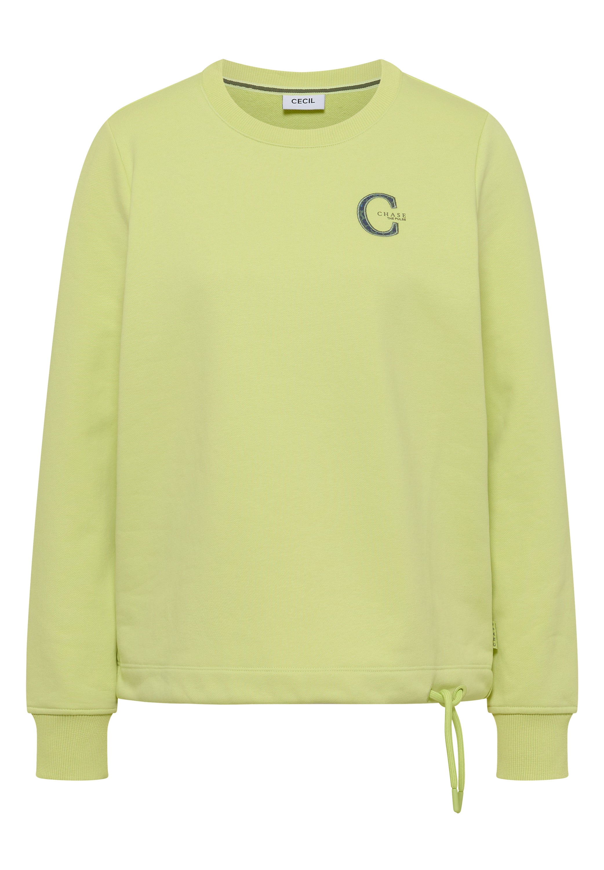 Sweatshirt mit Rundhals und Tunnelzug