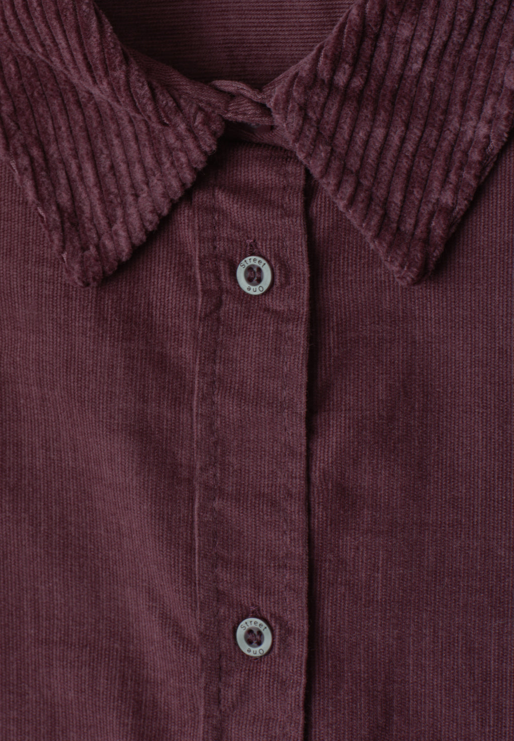 3/4 Arm Hemdbluse mit Cordmix