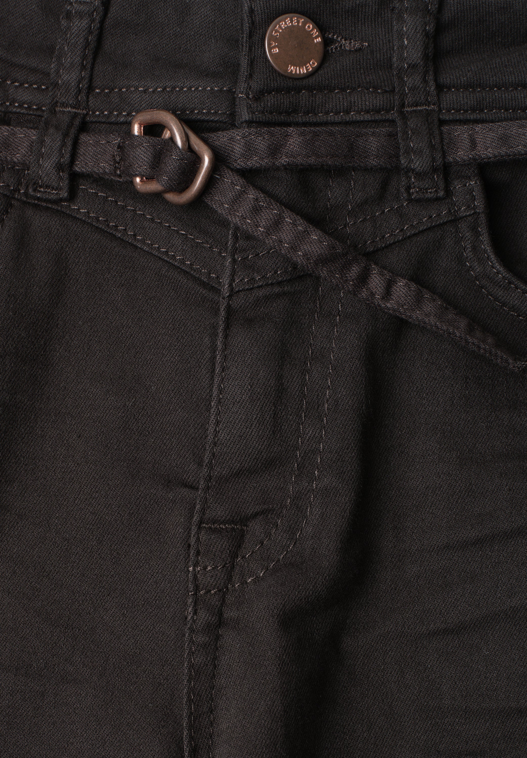 High Waist Barrel Leg Jeans im Loose Fit