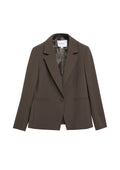 Blazer mit Reverskragen und Einknopf von Comma