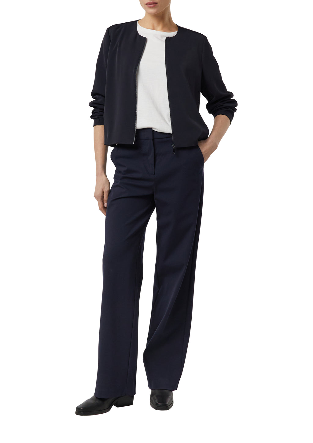Blouson-Jacke im Boxy Fit von Comma