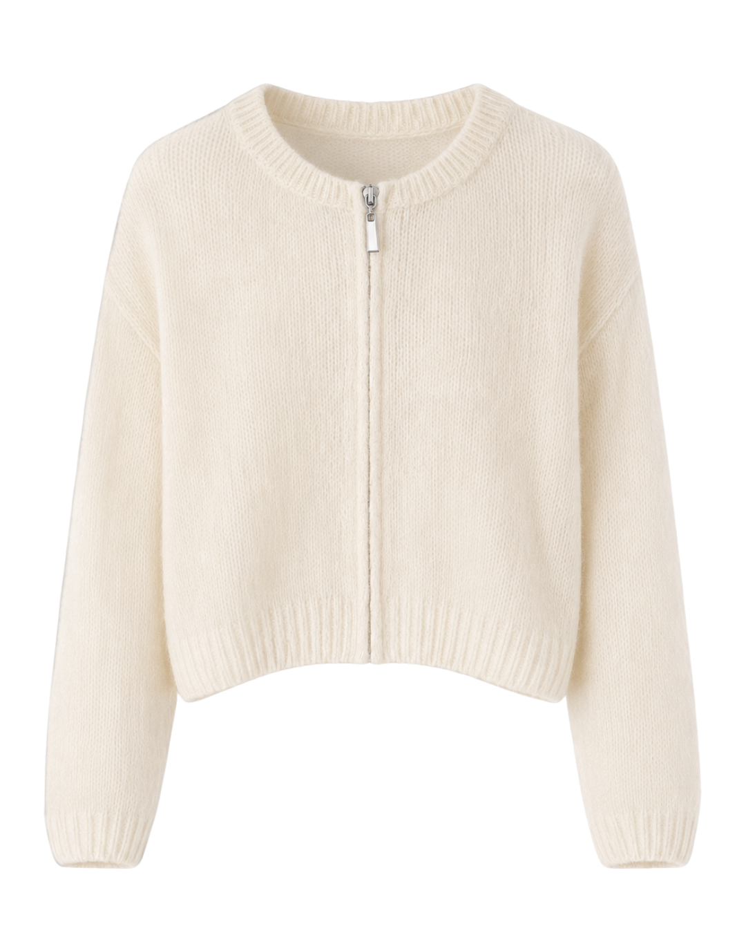 Da.Jacke Strick/Wirk - Bella Italia - ecru - one size