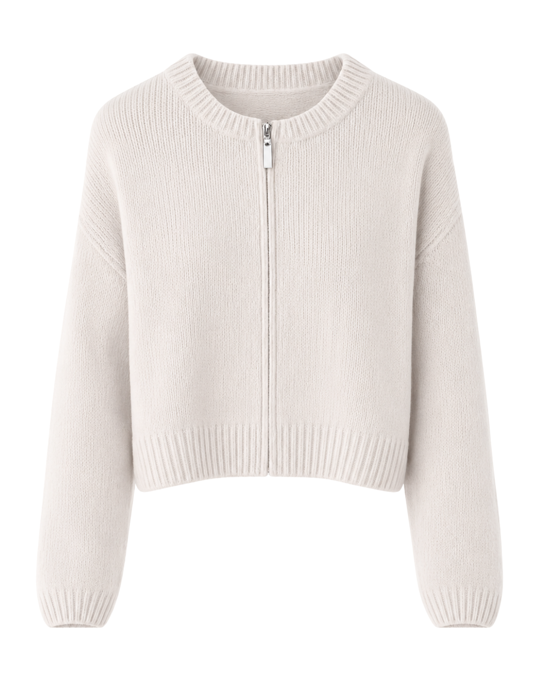 Da.Jacke Strick/Wirk - Bella Italia - beige - one size