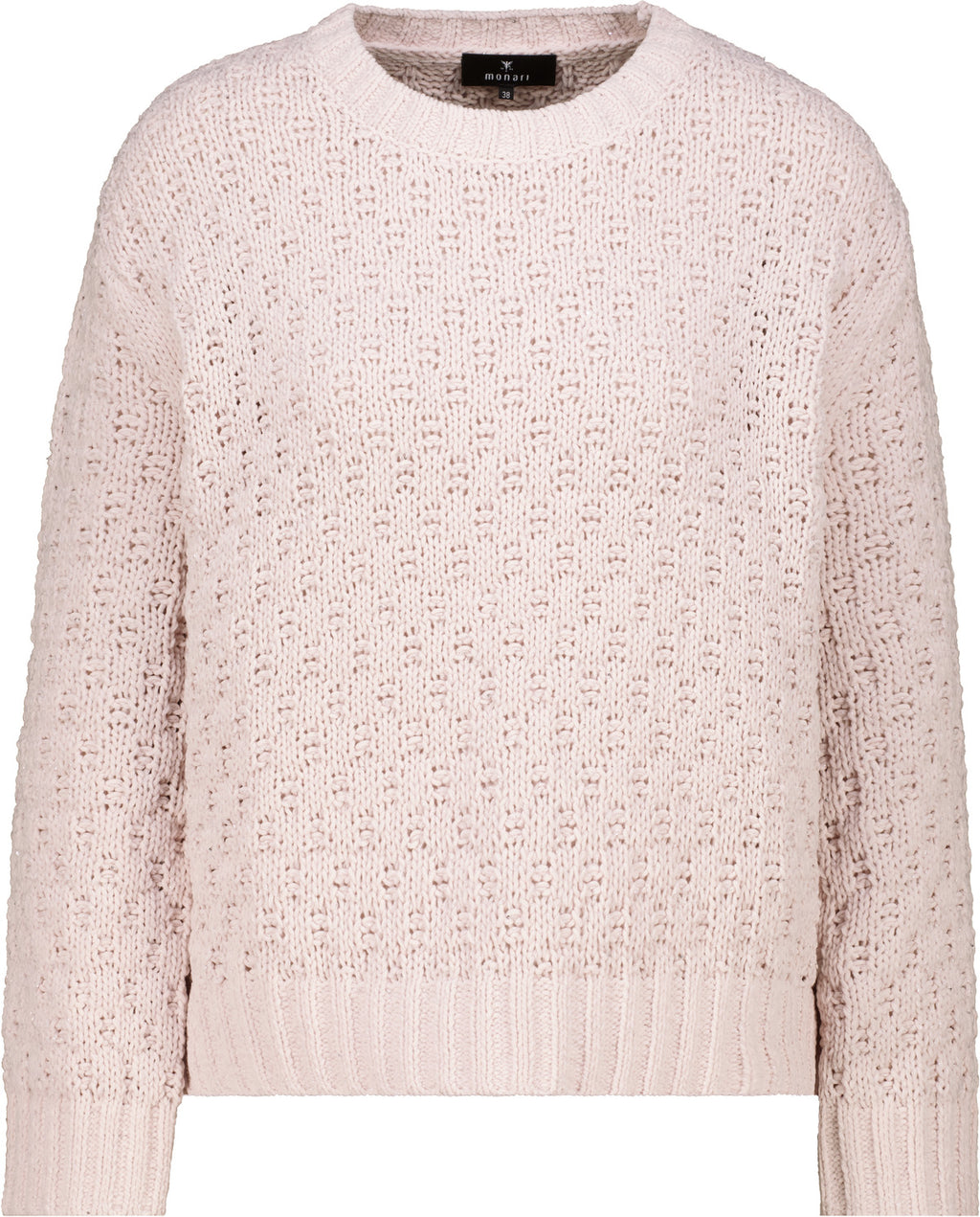 Strickpullover mit Ajour-Struktur