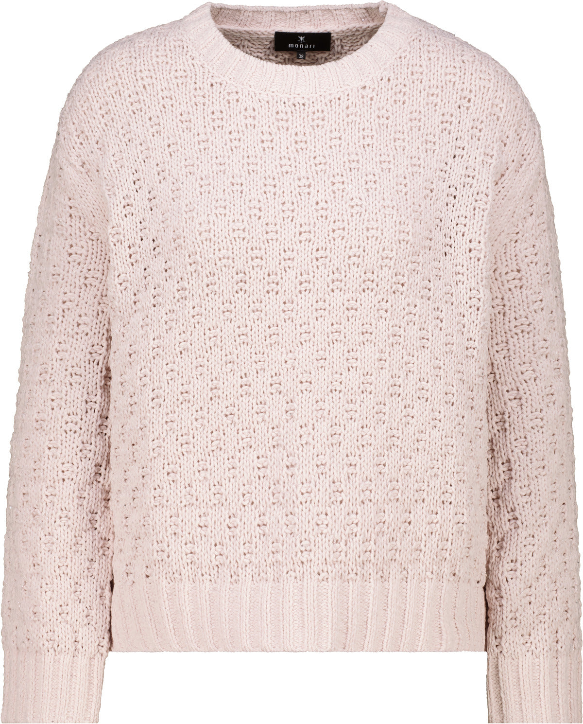 Strickpullover mit Ajour-Struktur