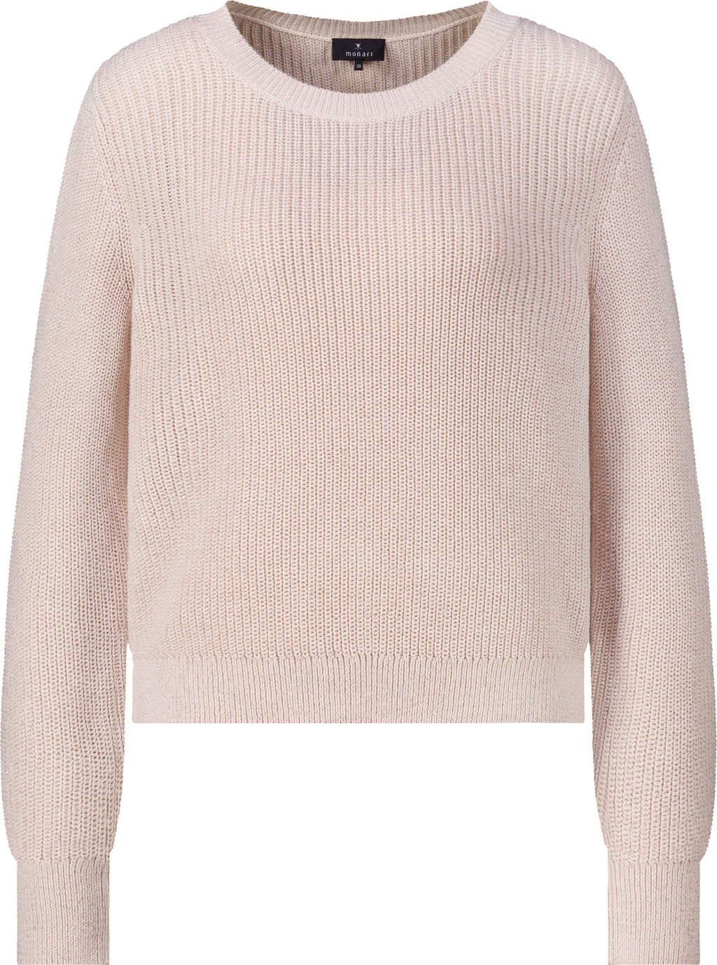 Basic-Strickpullover mit Lurex