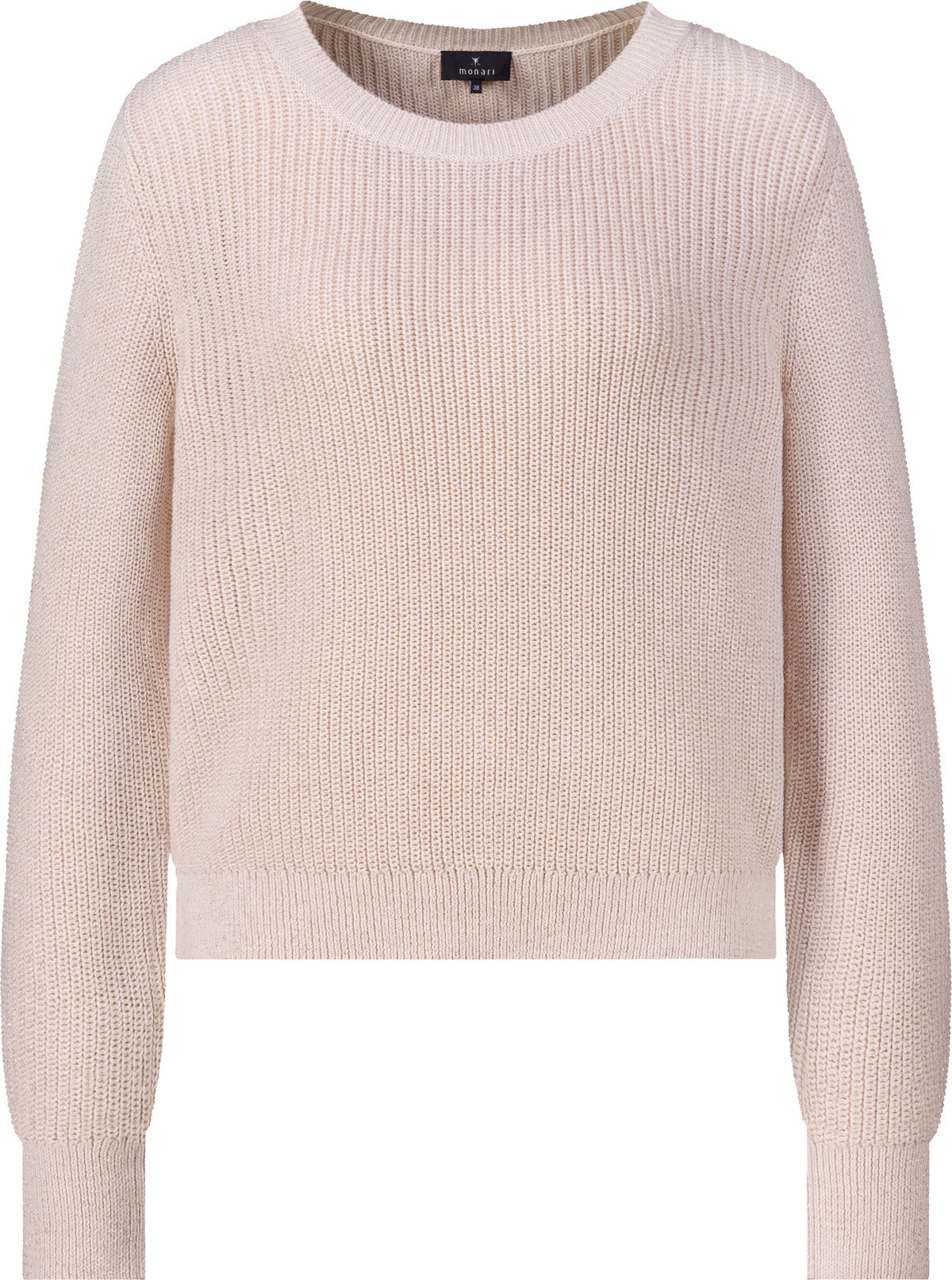 Basic-Strickpullover mit Lurex