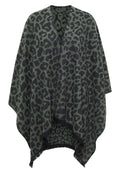 Cape mit Leo-Muster