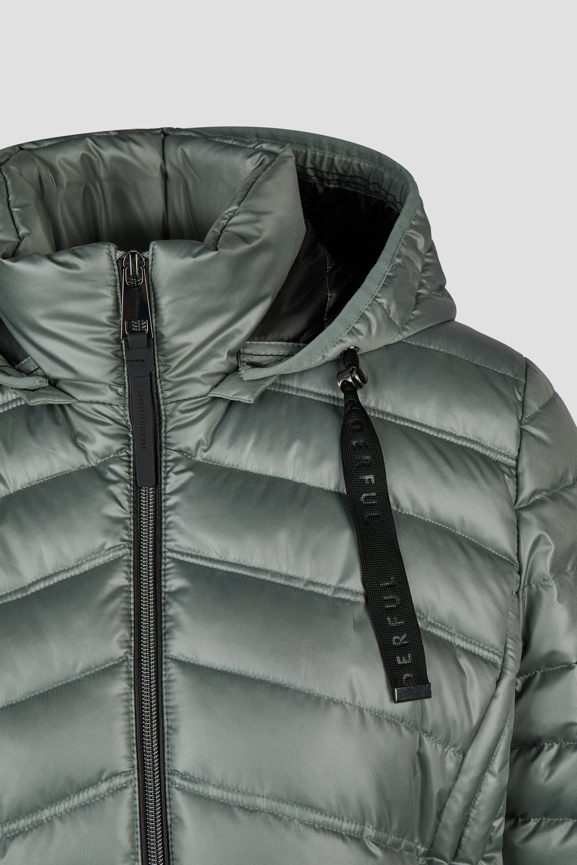Jacke Down Free mit Kapuze