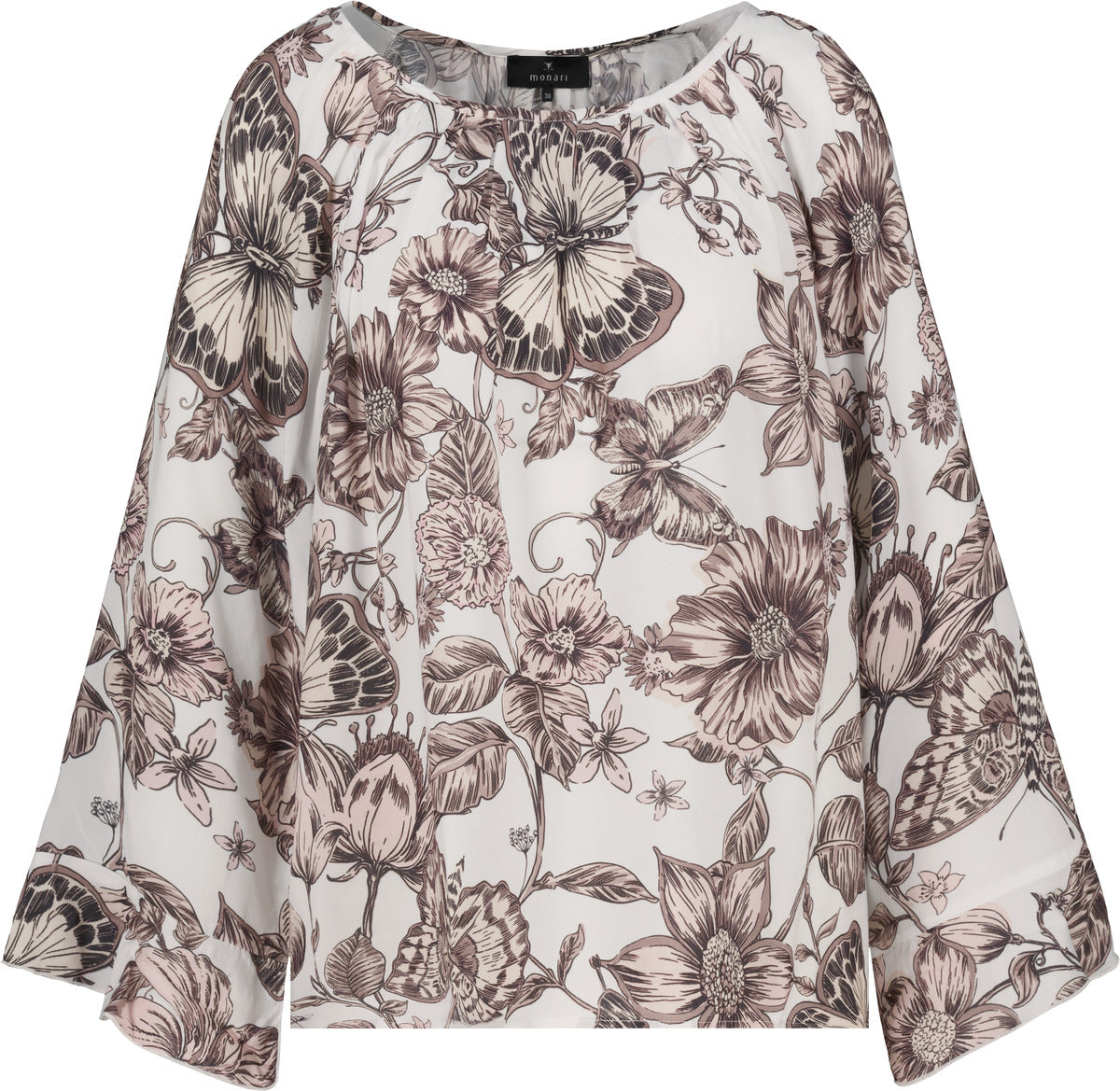 Bluse mit Blumenmuster