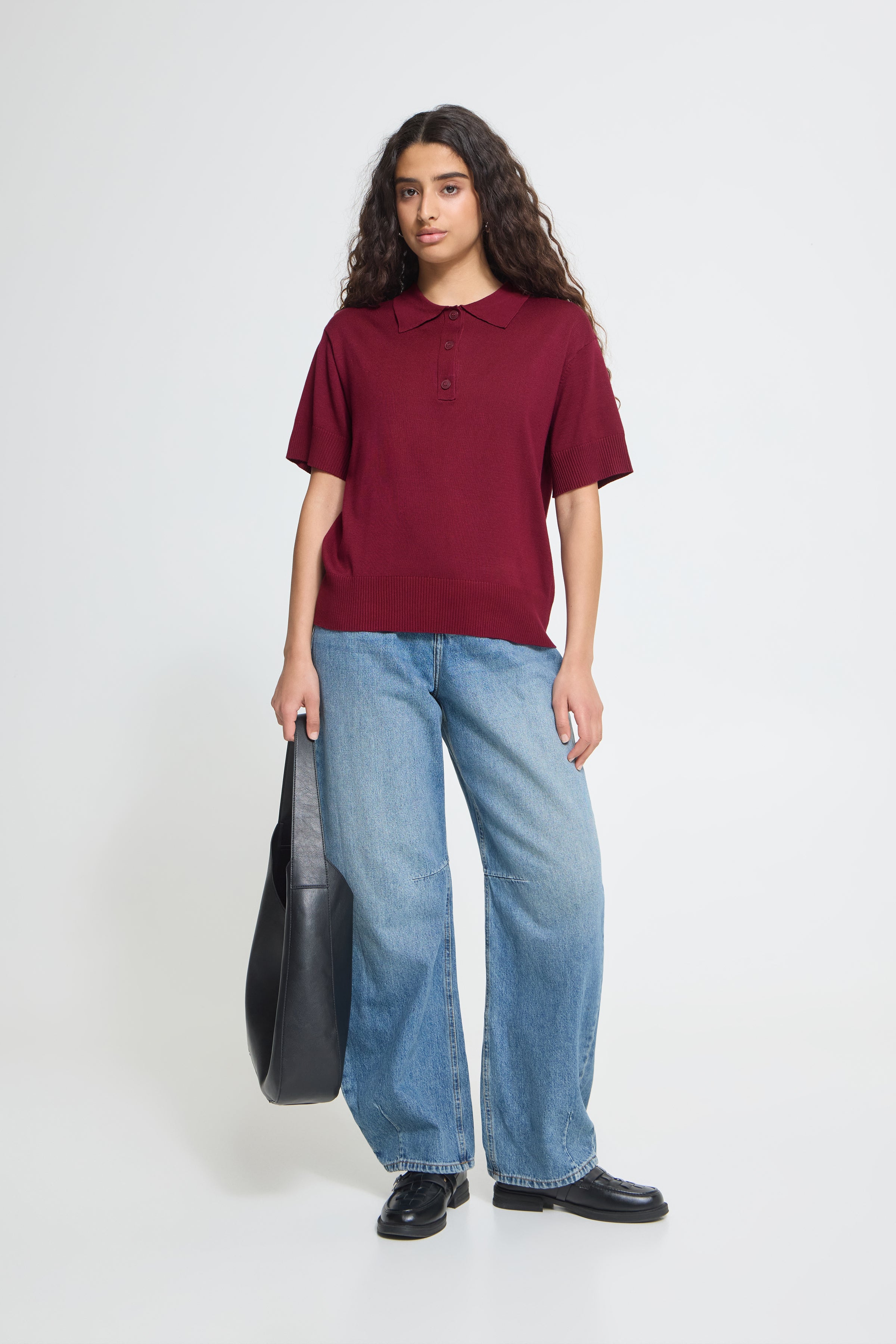 Strick-Poloshirt | IHLULS POLO SS