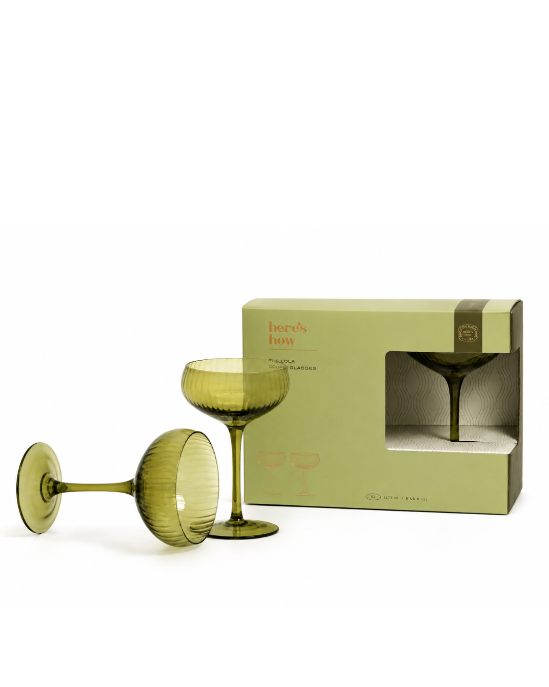 Coupe-Gläser Lou | 2er-Set