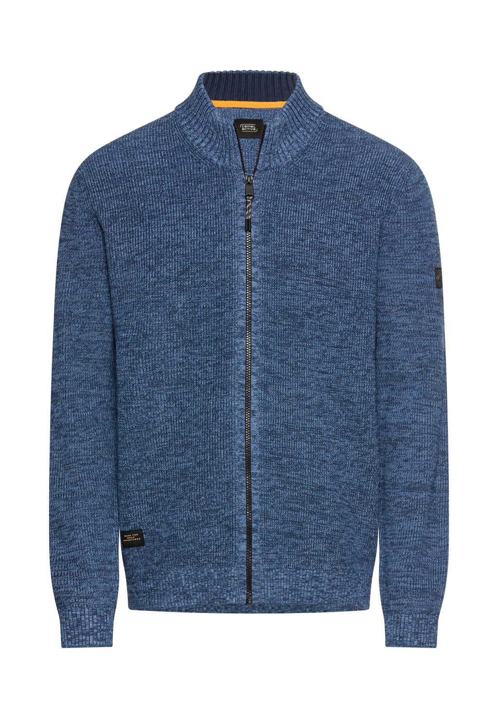 Kernige Strickjacke aus Baumwollgemisch