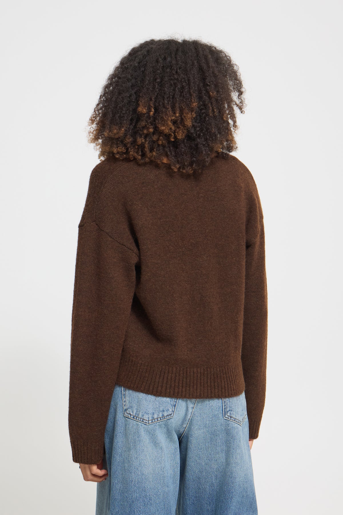 Kurze Strickjacke Povoke von Ichi