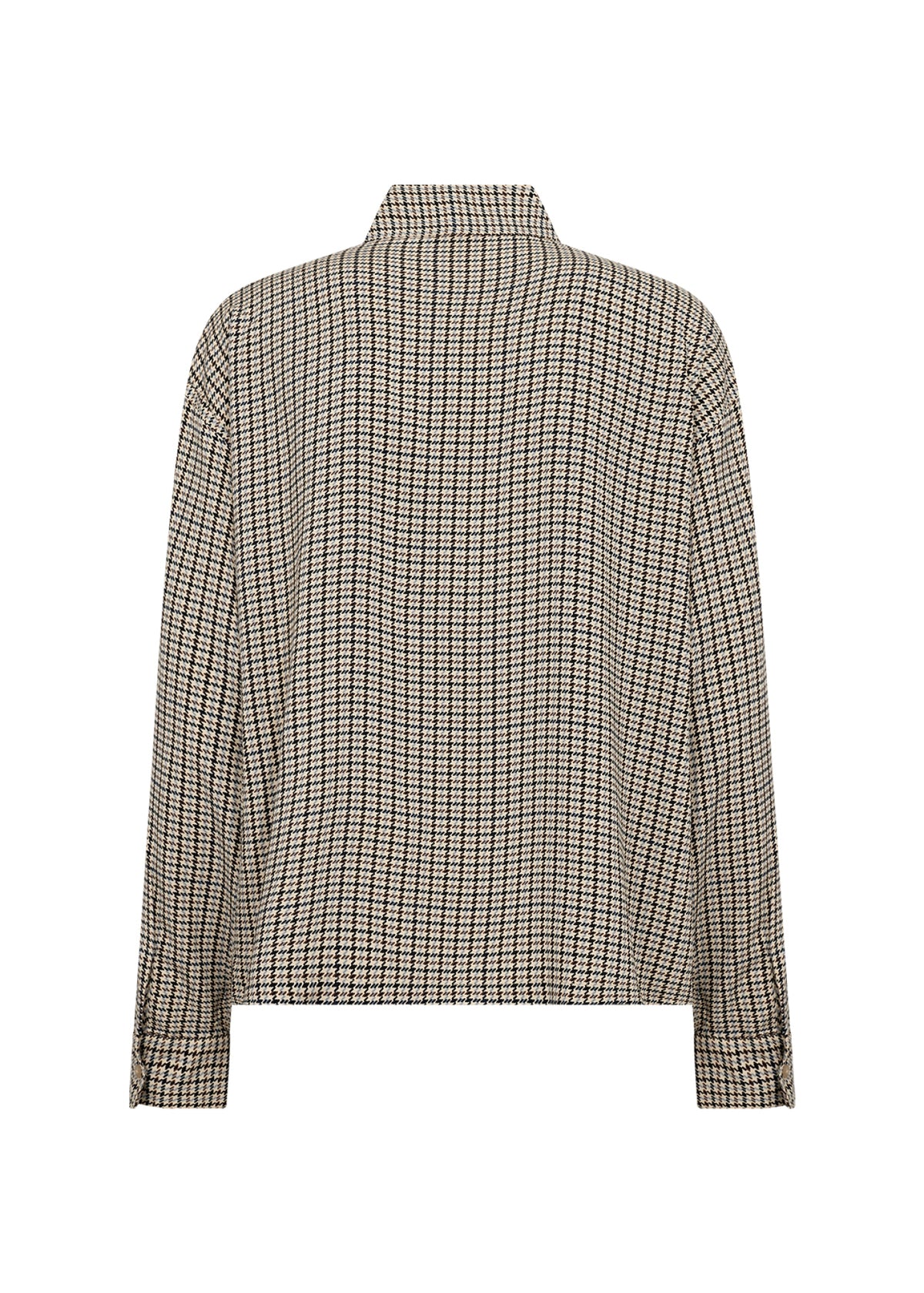 Bluse Halia mit Stehkragen und Allover-Print von Soyaconcept