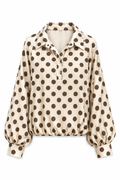 Da. Blusen - Bella Italia - beige/scho - S
