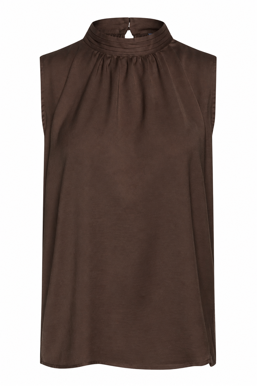 Da. Bluse - St Tropez - Chocolate Brown - XS