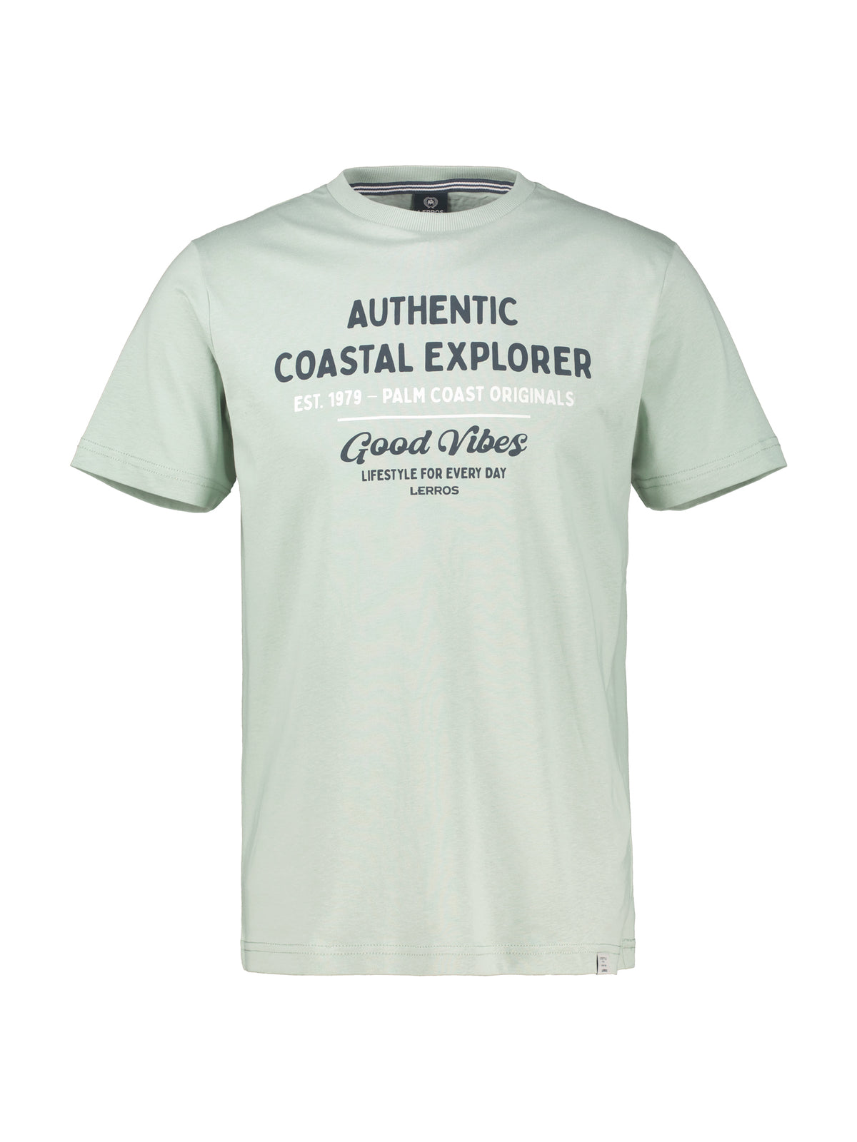 Sommer-T-Shirt aus reiner Baumwolle von Lerros