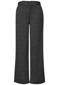 High Waist Wide Leg Hose mit Karomuster