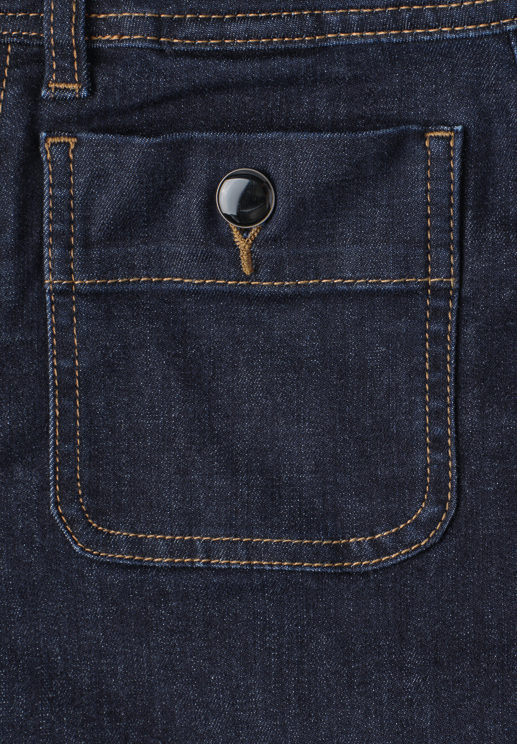Mid Waist Straight Leg Jeans im Casual Fit