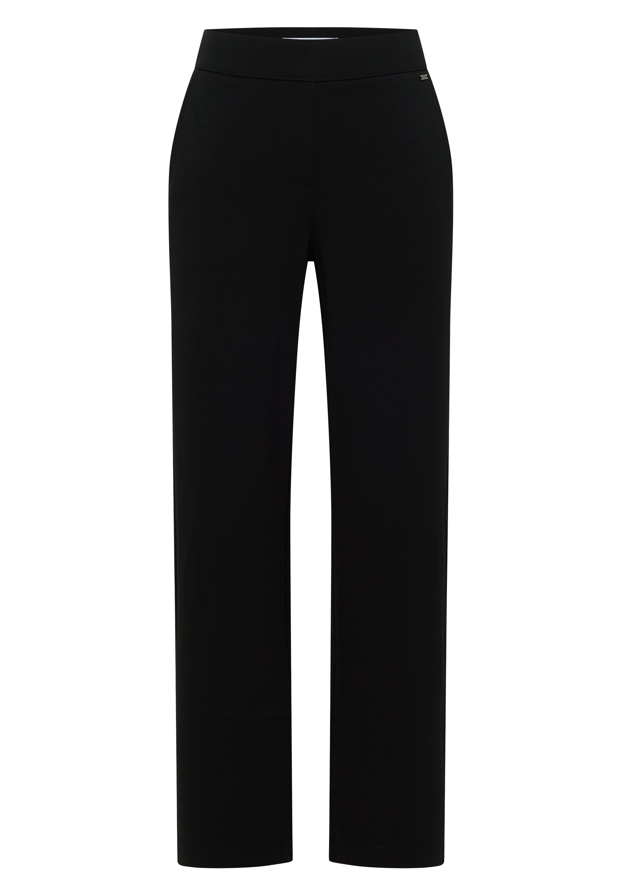 High Waist Straight Leg Hose im Loose Fit