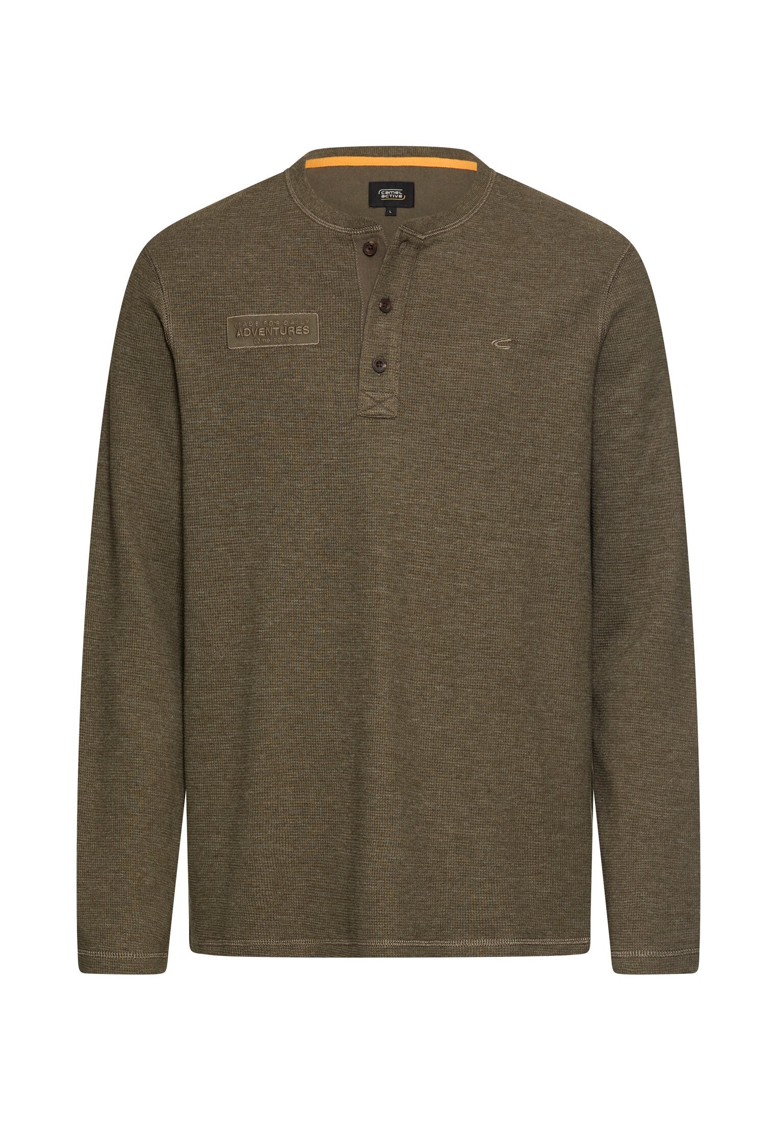 Henley-Shirt aus Organic Cotton