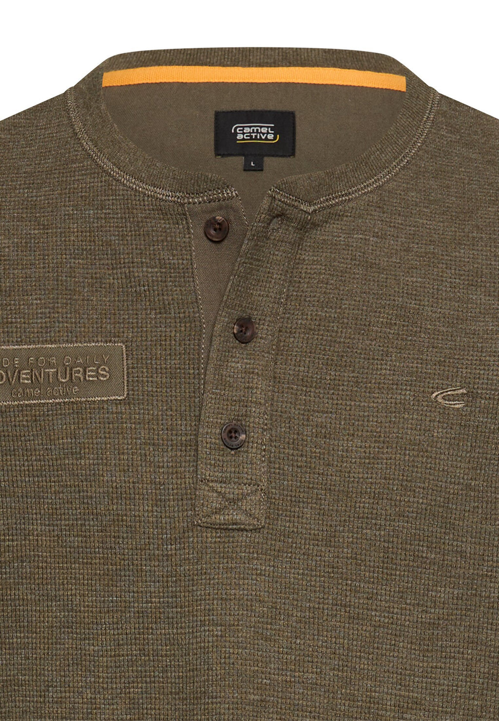 Henley-Shirt aus Organic Cotton
