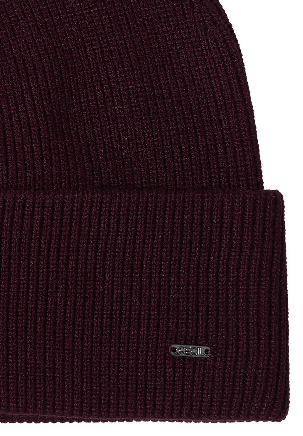 Beanie in Unifarbe