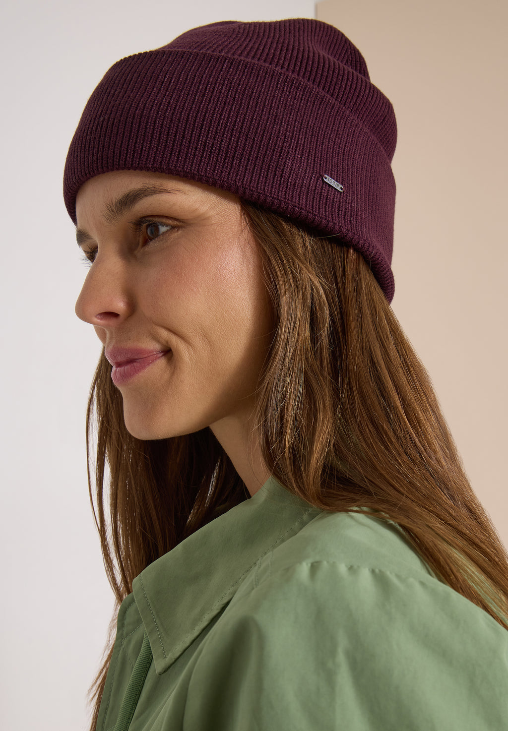 Beanie in Unifarbe