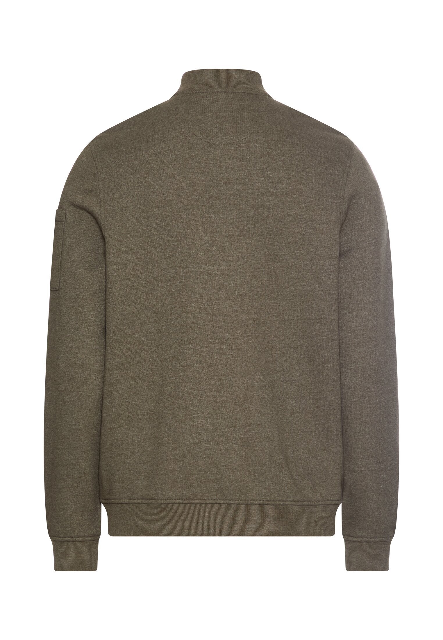 Sweat-Bomberjacke mit Ärmeltasche