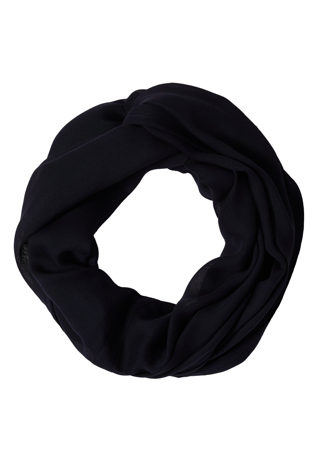 Loop-Schal in Unifarbe