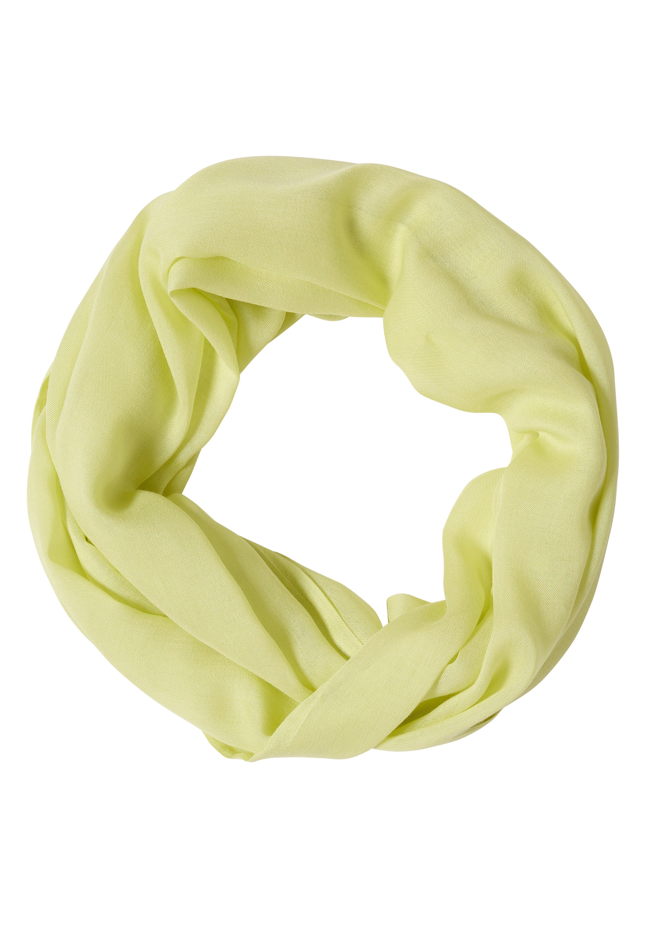 Loop-Schal in Unifarbe