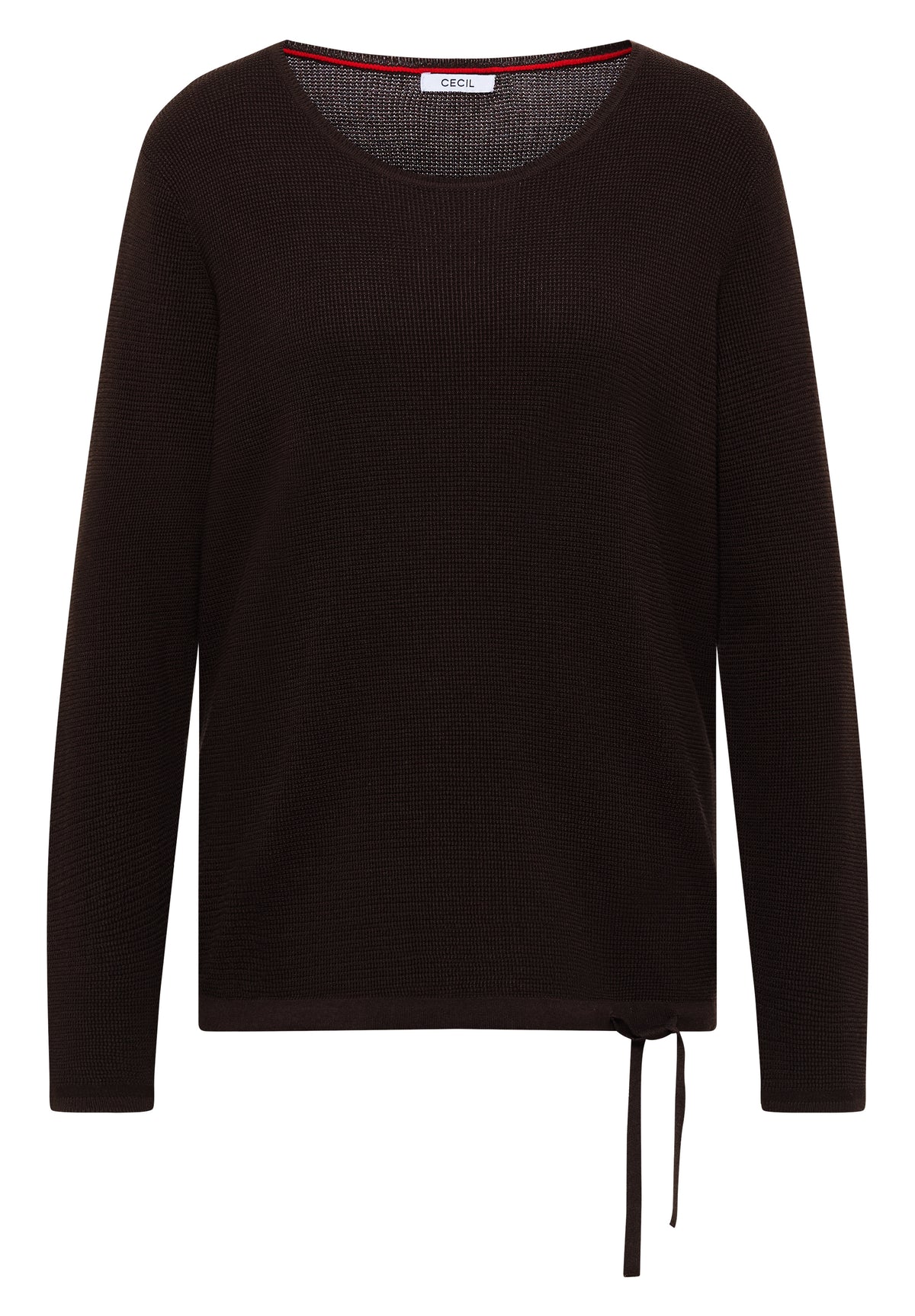Pullover mit Rundhals und Struktur von Cecil