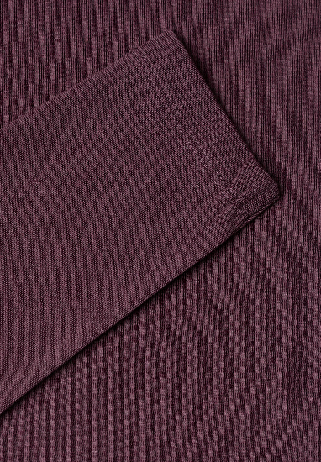 Langarm Shirt in Unifarbe mit Rollkragen