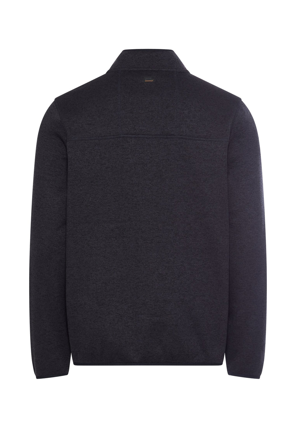 Fleecejacke mit hohem Stehkragen