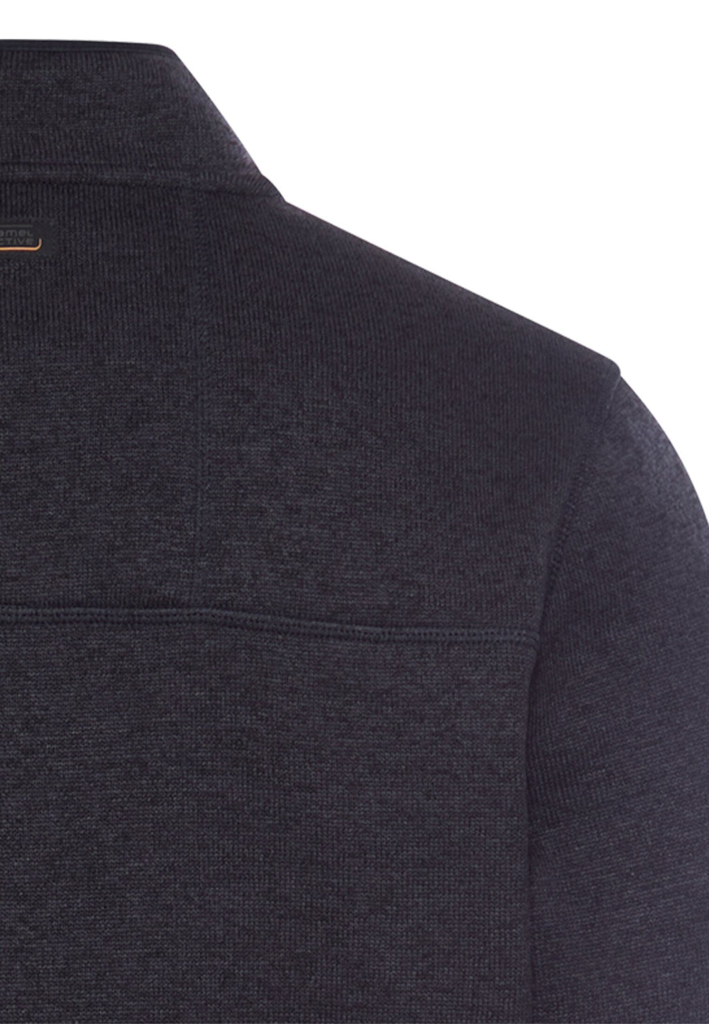 Fleecejacke mit hohem Stehkragen