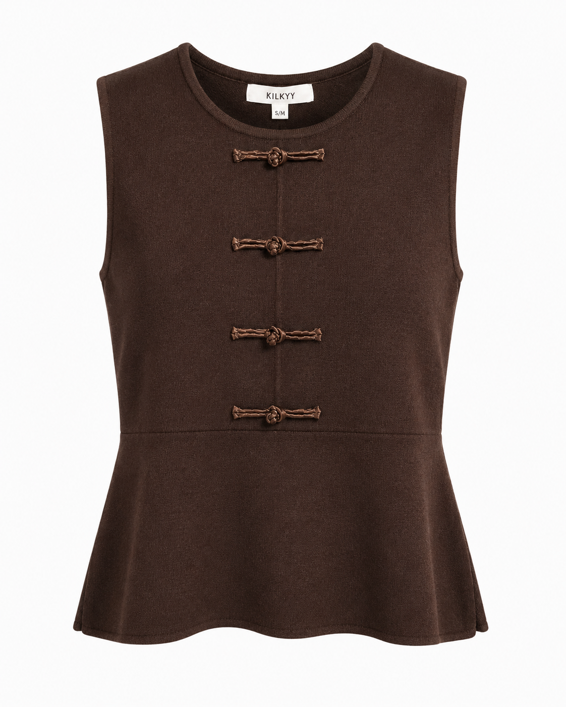 Stricktop Chiara ärmellos von Houy Mode