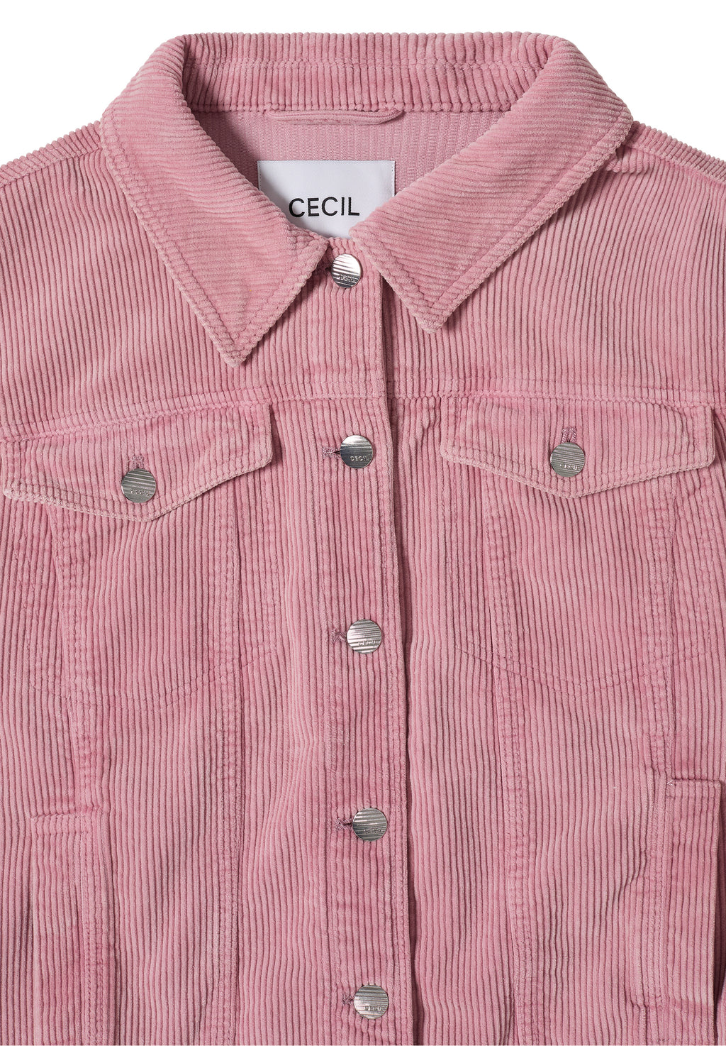 Cord-Overshirt im Washed-Look