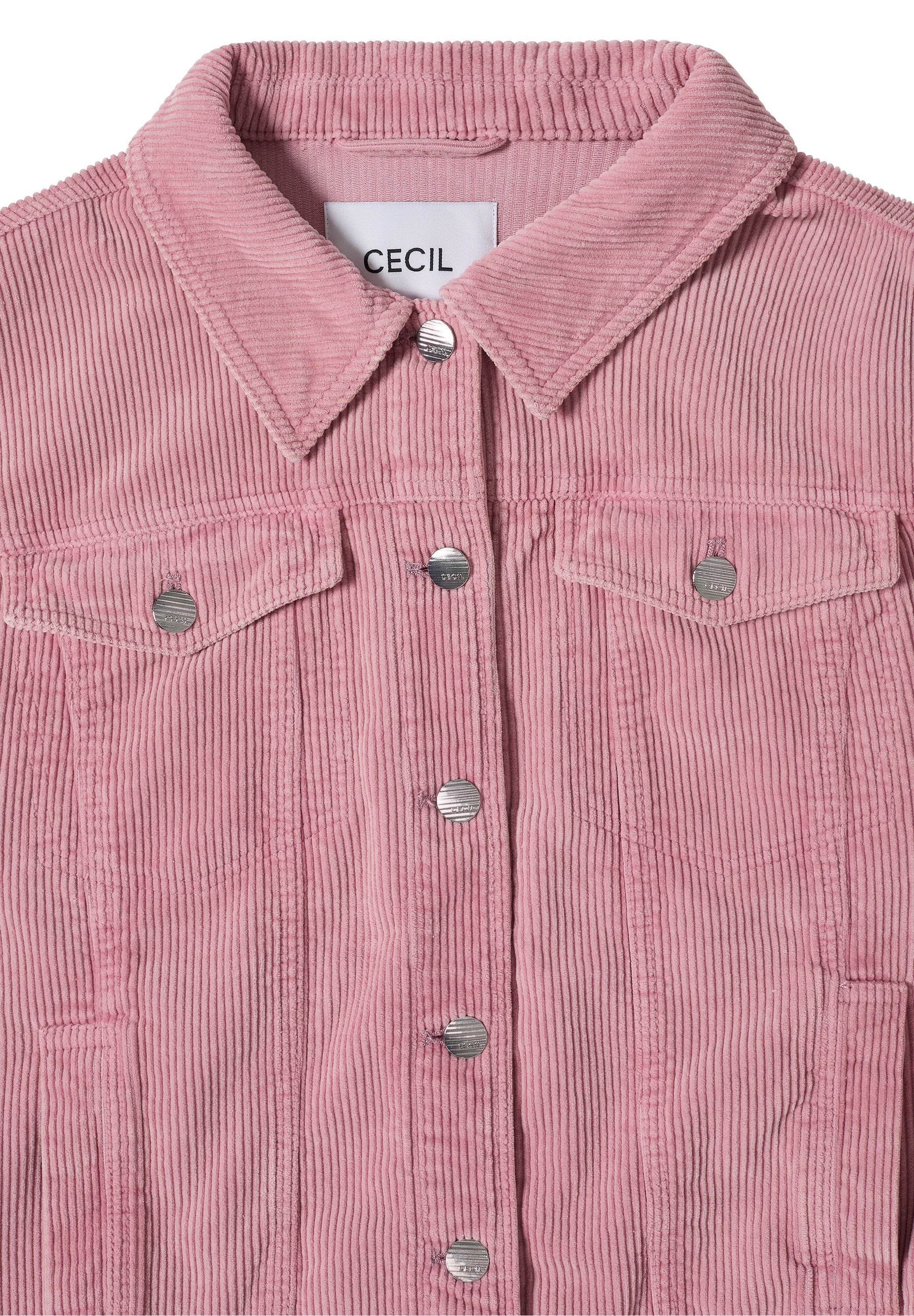 Cord-Overshirt im Washed-Look
