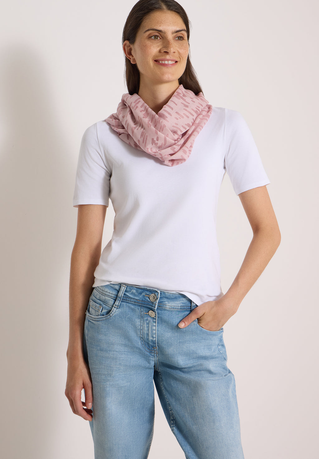Loop-Schal im Ausbrenner-Look