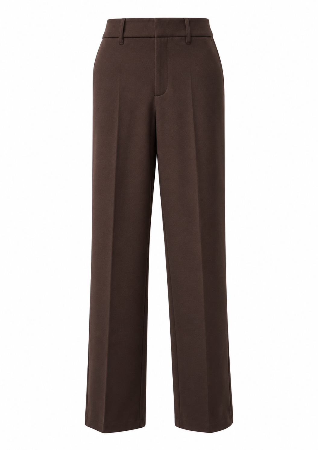 Wide-Leg-Hose mit hohem Bund in Beige von s.Oliver