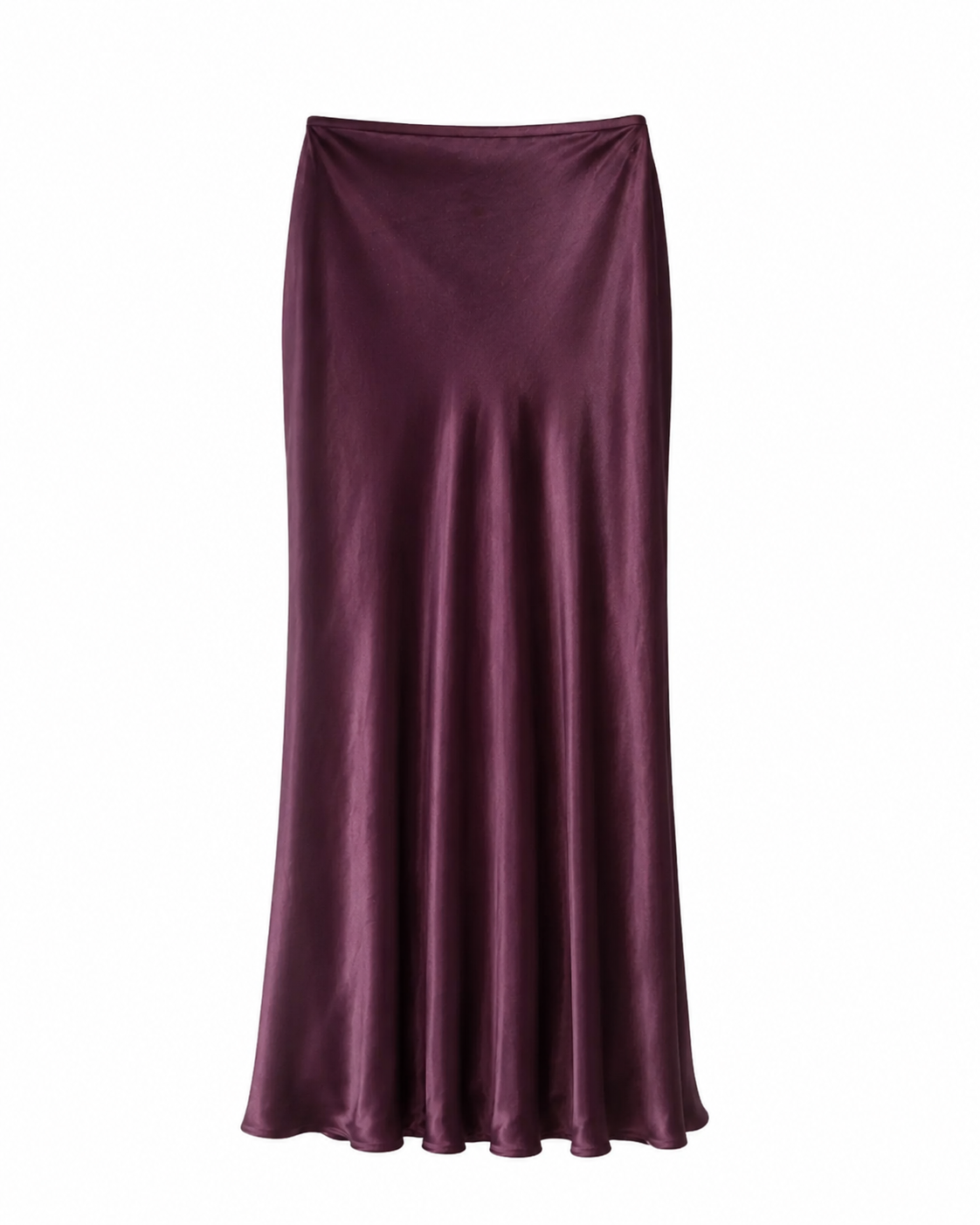 Maxirock Rana aus Satin von Houy Mode